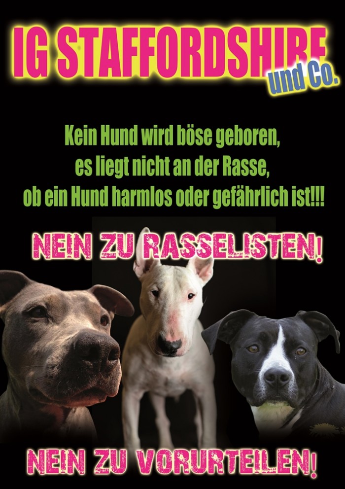 Stoppt die Diskriminierung von Listenhunden! deutschlandweit